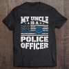 My Uncle Is A Police Officer Kids Boys Funny Tee