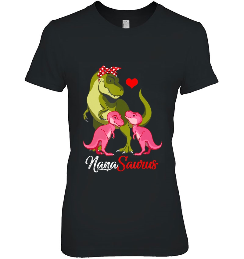 Nanasaurus T-Rex Nana Saurus Dinosaur Hoodie