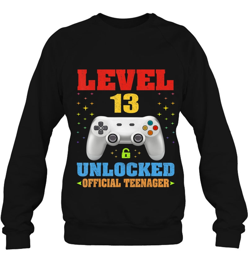 Official Teenager 13Th Birthday Level 13 Unlocked Mugs