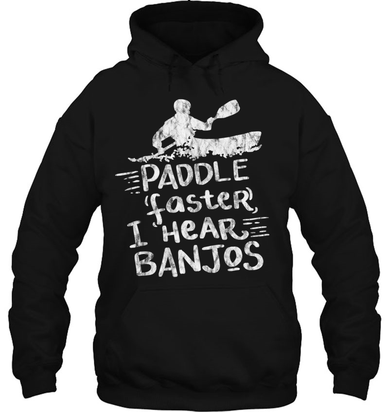 Paddle Faster I Hear Banjos Kayak Rafting Camping Mugs