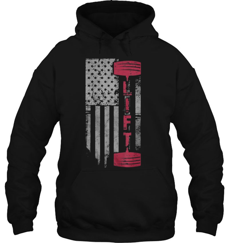 Patriotic Shirt Weight Lifting Usa Flag Fitness Train Mugs