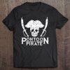 Pontoon Pirate Shirt Skilled Ship Captain Tee