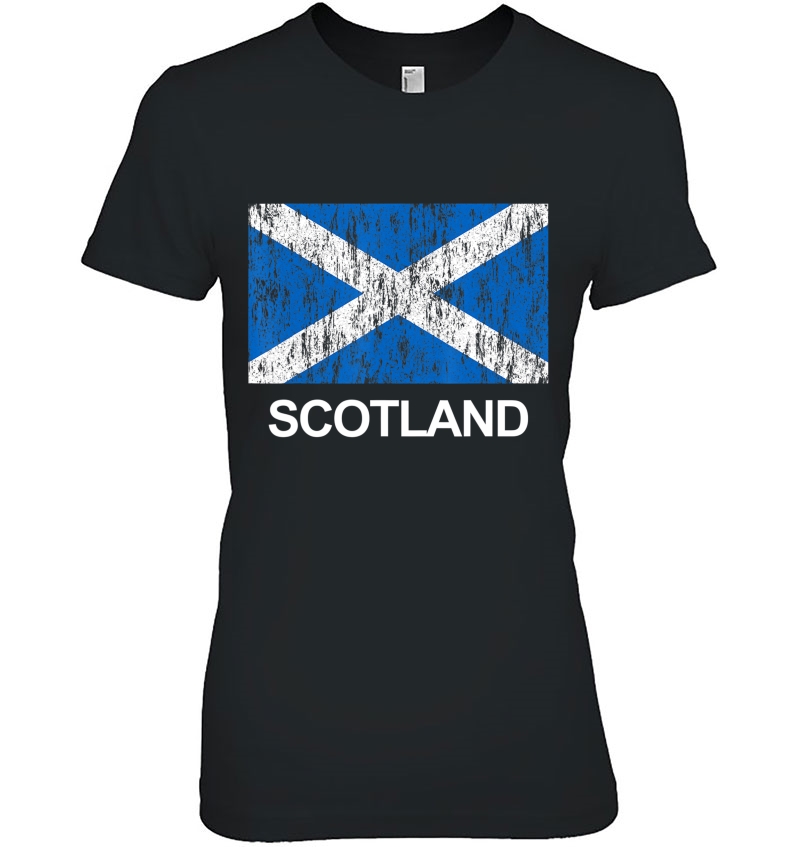 Scotland Distressed Flag (Scottish Flag)