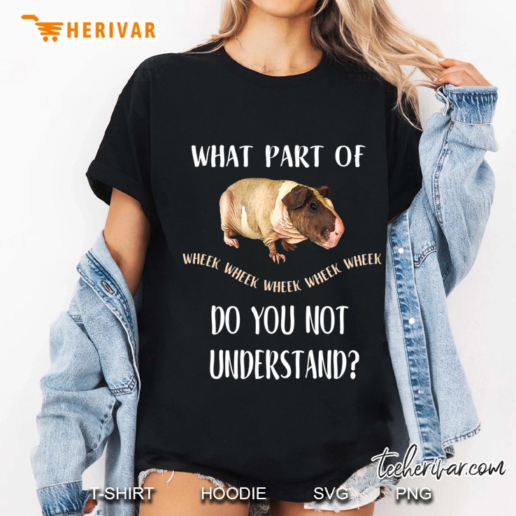 Skinny Pig , What Part Of Wheek Do Not Understand Ladies Tee