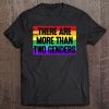 There Are More Than 2 Genders Two Gift Men Women Tee