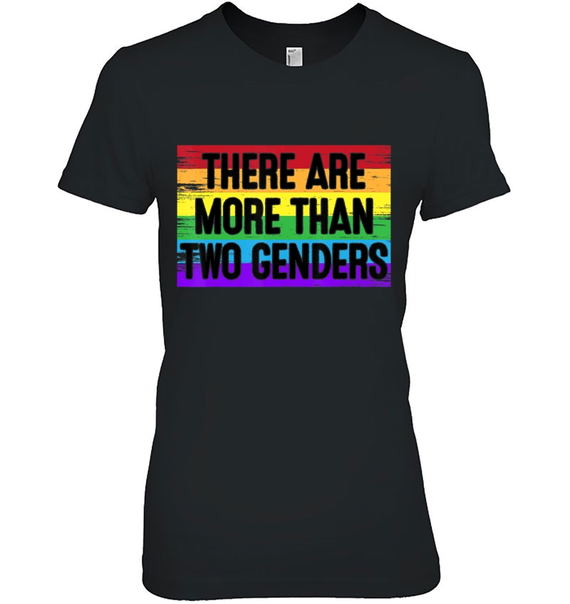 There Are More Than 2 Genders Two Gift Men Women Hoodie