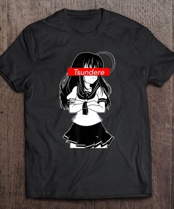 Tsundere Anime Girl Tee