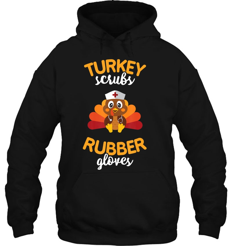 Turkey Scrubs Rubber Gloves Nursing Blessed Thankful Mugs