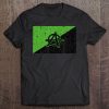 Vintage Anarcho-Primitivist Green Anarchy Flag Tee