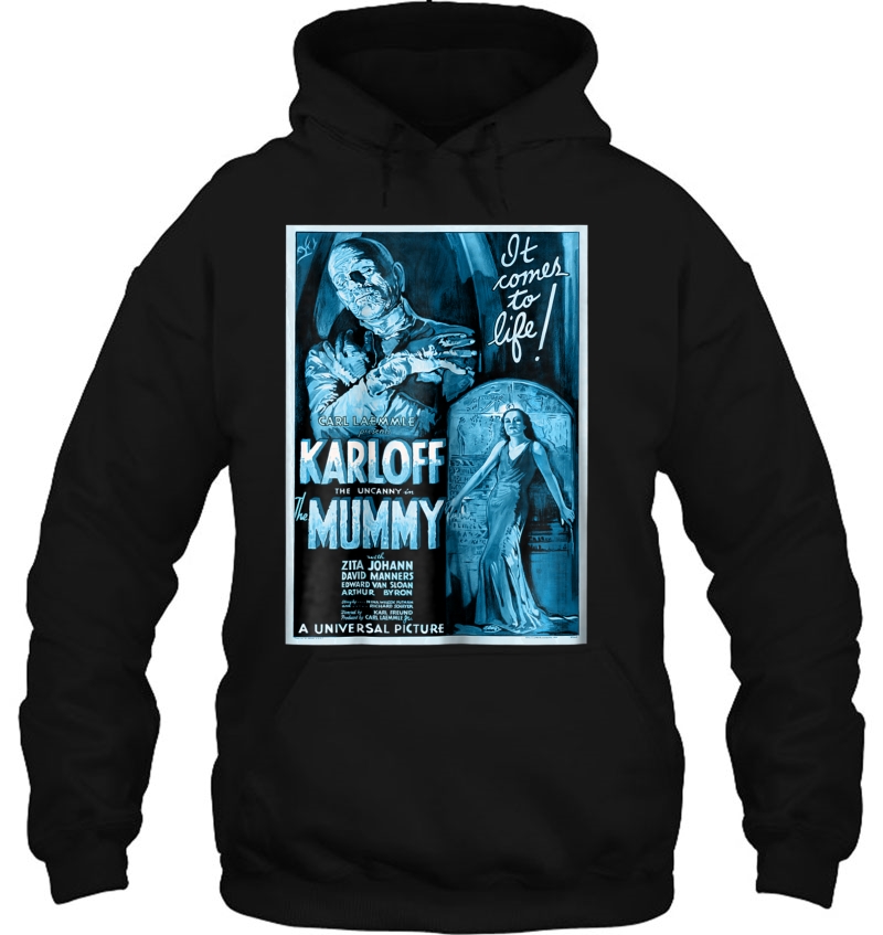 Vintage Movie Poster - Mummy Horror Movie Tee Mugs