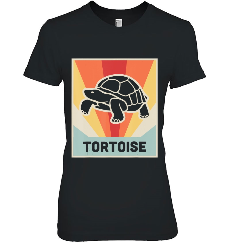 Vintage Retro Tortoise Ladies Tee