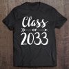 Womens Class Of 2033 Grow With Me Tee