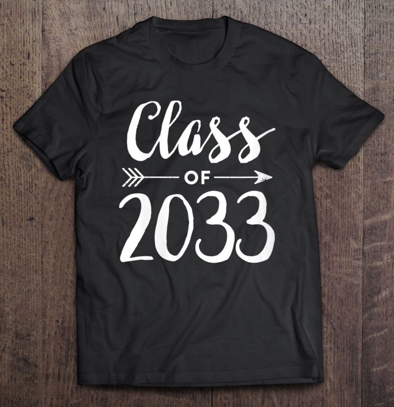 Womens Class Of 2033 Grow With Me Shirt