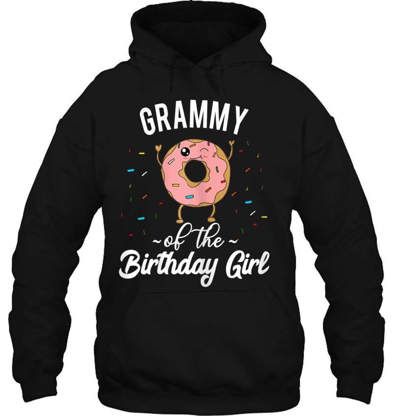 Womens Grammy Of The Birthday Girl Shirt Funny Donut Party Mugs