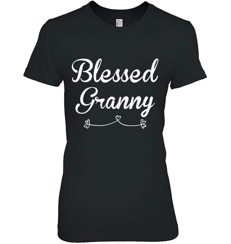 Womens Granny Shirt Gift Blessed Granny Hoodie