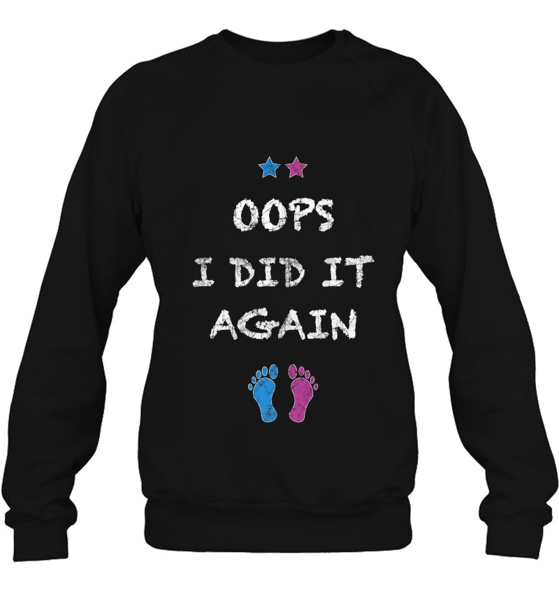 Womens Oops I Did It Again - Pregnancy Funny Bump Mom Mugs