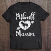 Womens Pitbull Mama Proud Pitbull Mom Tee