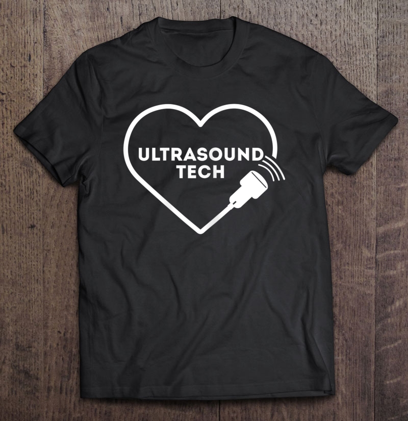 Womens Sonographer Shirt Ultrasound Technician Shirt