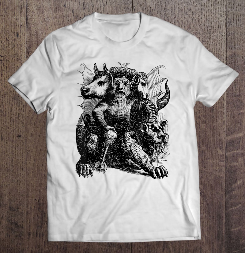 Asmodeus Demon Demonology Dictionnaire Infernal Shirt