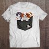 Cavalier King Charles Spaniel Dog Pocket Mid, Dog In Pocket Tee