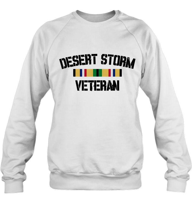 Desert Storm Veteran Pride Persian Gulf War Service Ribbon T-Shirts ...