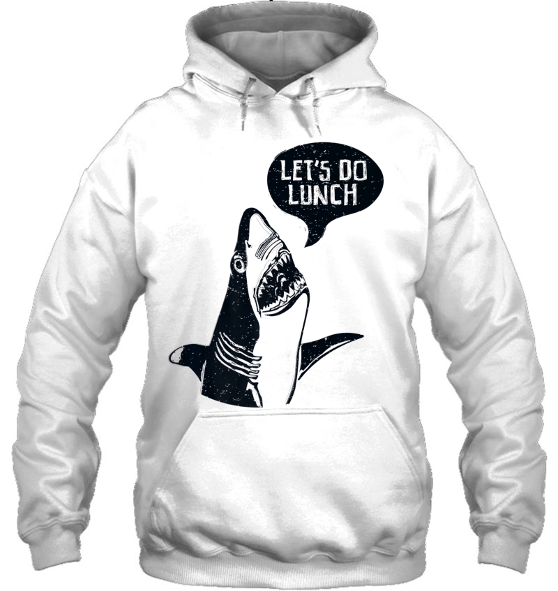 Funny Let's Do Lunch Shark Eat Great White Week Mugs