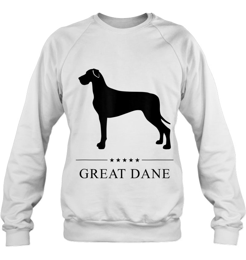 Great Dane Shirt Black Silhouette Mugs