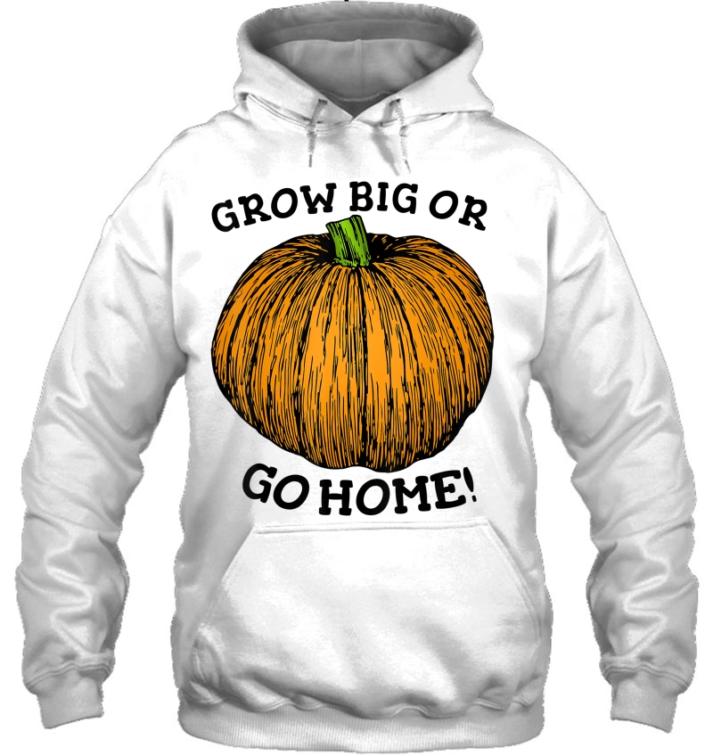 Grow Big Or Go Home Funny Giant Pumpkin Seed Growers Mugs