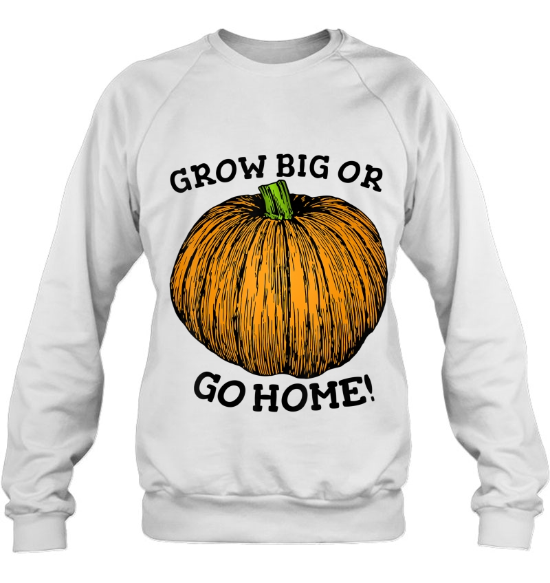 Grow Big Or Go Home Funny Giant Pumpkin Seed Growers Mugs