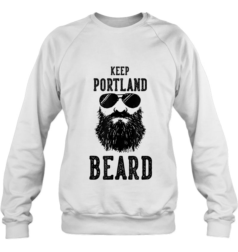 Keep Portland Oregon Beard Funny Hipster Retro Mugs