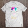 Kiara Name Gift Personalized Kitty Cat Tee