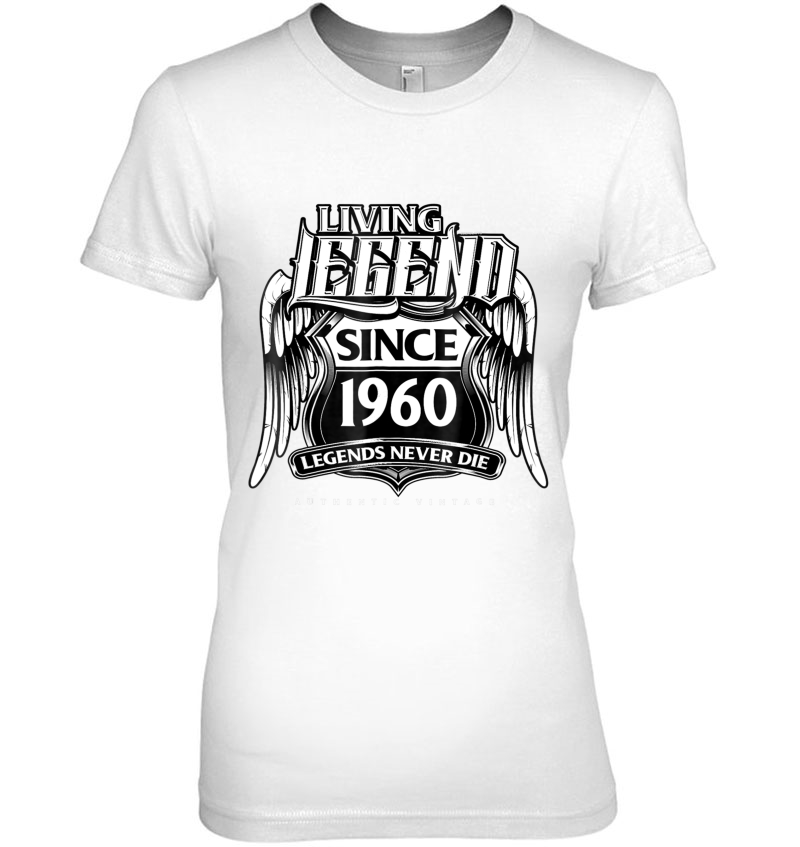 Living Legend Since 1960 60Th Birthday Gift Hoodie