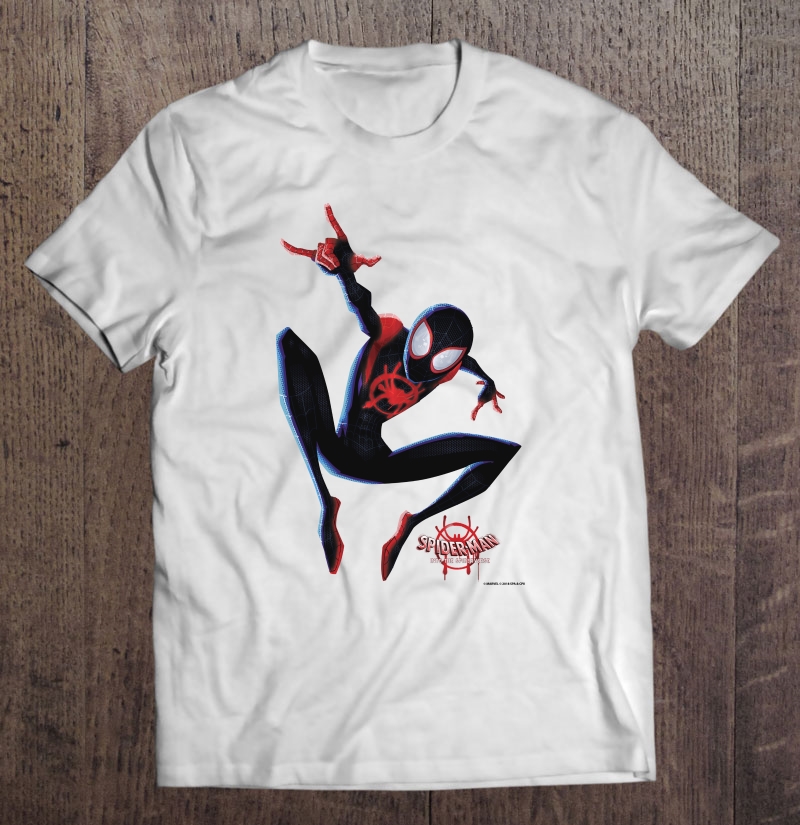 Marvel Spider-Man Spiderverse Miles Morales Shirt