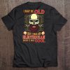 I May Be Old But I Was An Electrician When It Was Cool Beard Skull Version Tee