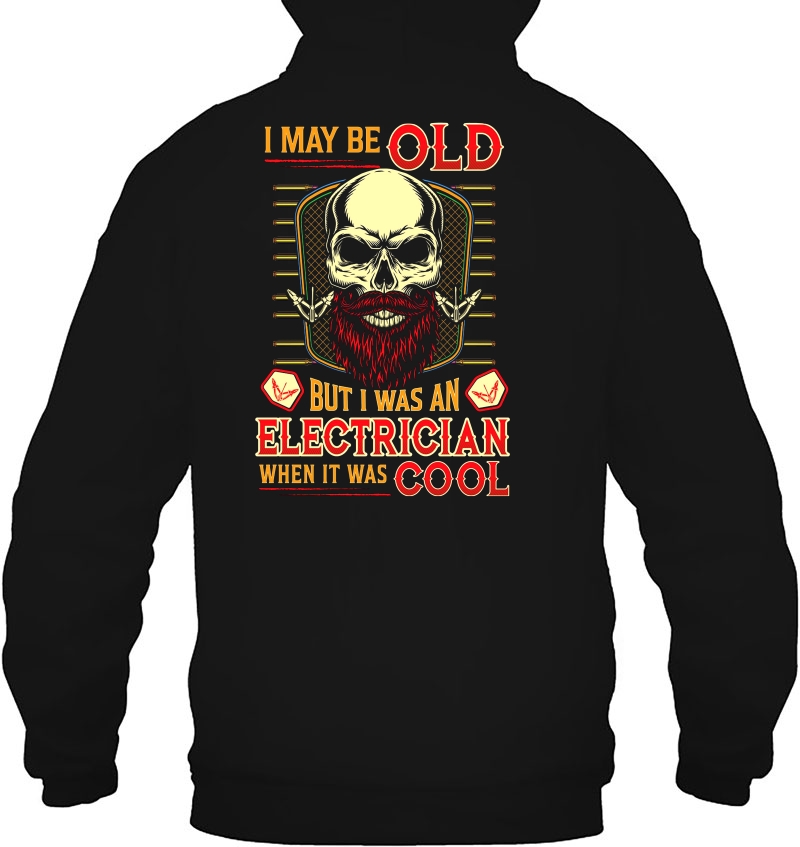 I May Be Old But I Was An Electrician When It Was Cool Beard Skull Version Mugs