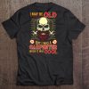 I May Be Old But I Was A Carpenter When It Was Cool Beard Skull Version Tee