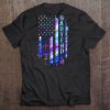 Bartender Colorful American Flag Version Tee