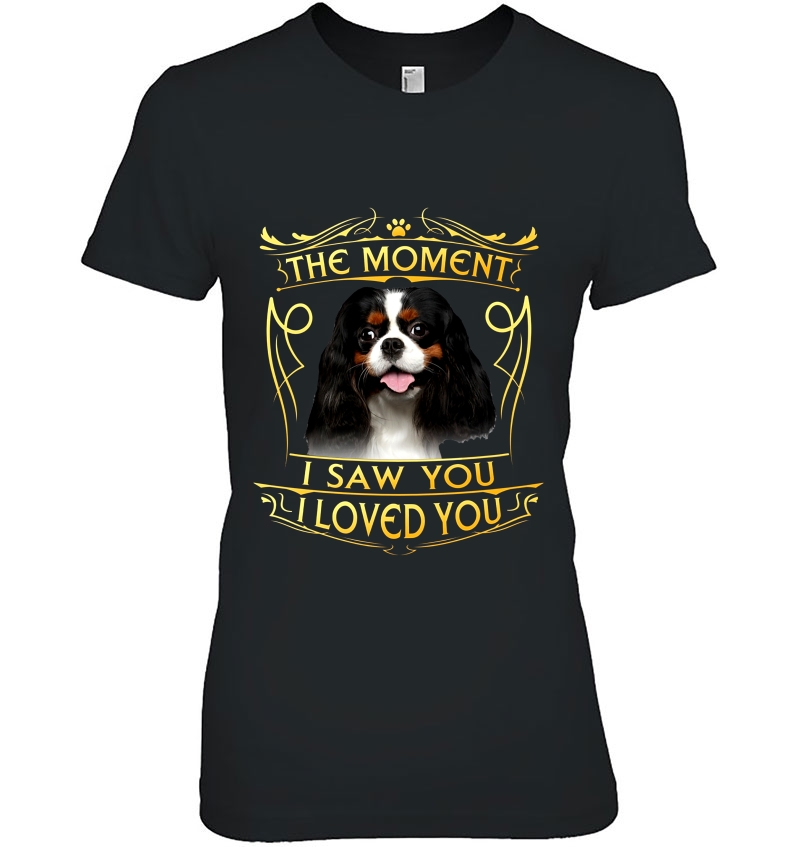 The Moment I Saw You I Loved You Cavalier King Charles Spaniel Hoodie