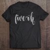 50Th Birthday Gift Party Big Five Oh Fifty 50 Ver2 Tee