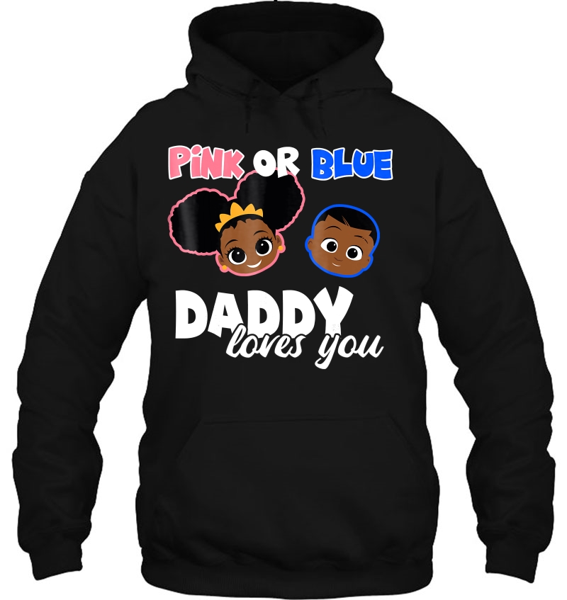 African American Baby Shower Gender Reveal Daddy Dad Shirt Mugs