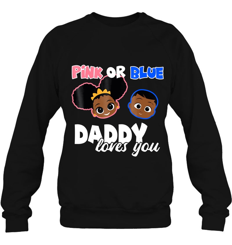 African American Baby Shower Gender Reveal Daddy Dad Shirt Mugs