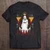 All For Eternity Skeleton Halloween Exorcist Skull Nun Shirt Tee