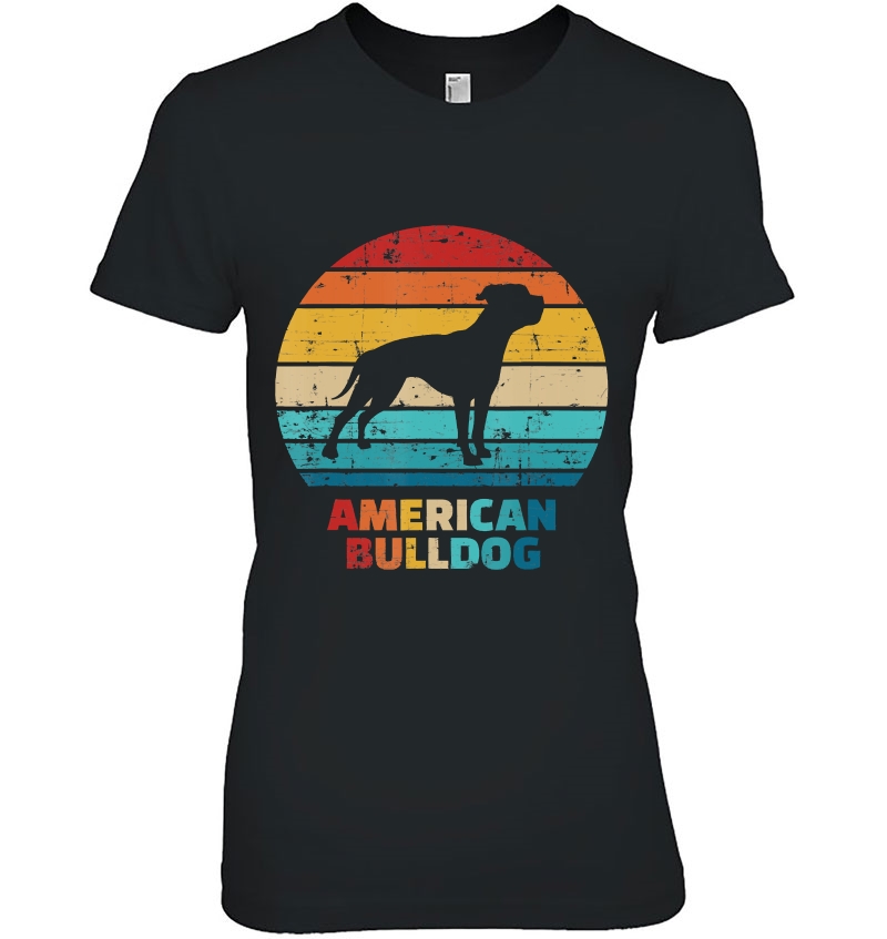 American Bulldog Vintage Ladies Tee