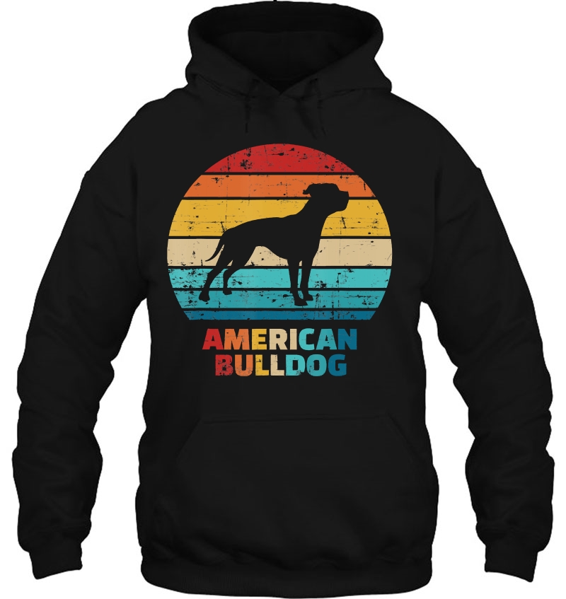 American Bulldog Vintage Hoodie