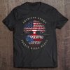 American Grown Puerto Rican Roots Puerto Rico Flag Premium Tee