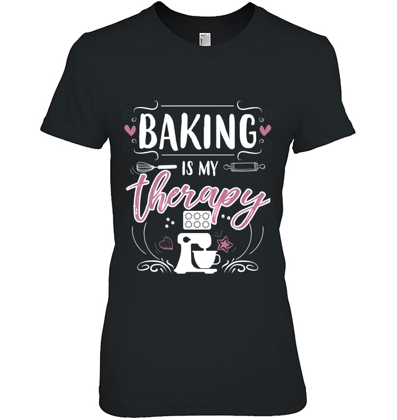 Baking Is My Therapy Hoodie