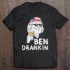 Ben Drankin Stoner Benjamin Franklin Thug Weed 4Th Of July Tee