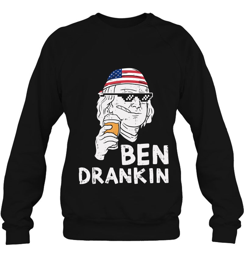 Ben Drankin Stoner Benjamin Franklin Thug Weed 4Th Of July Mugs