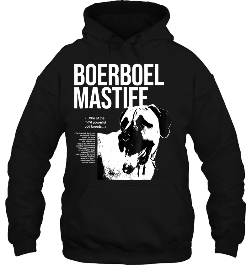 Boerboel Mastiff, Dog Tshirt Hoodie