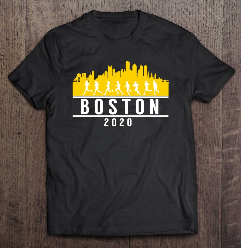 Boston 2020 Skyline Marathon Pullover Shirt